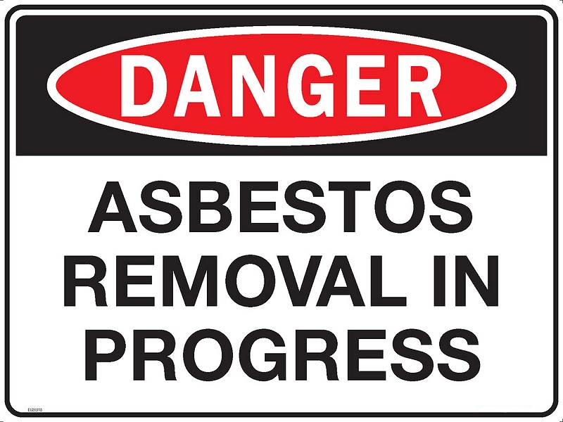 Asbestos Removal in Progress